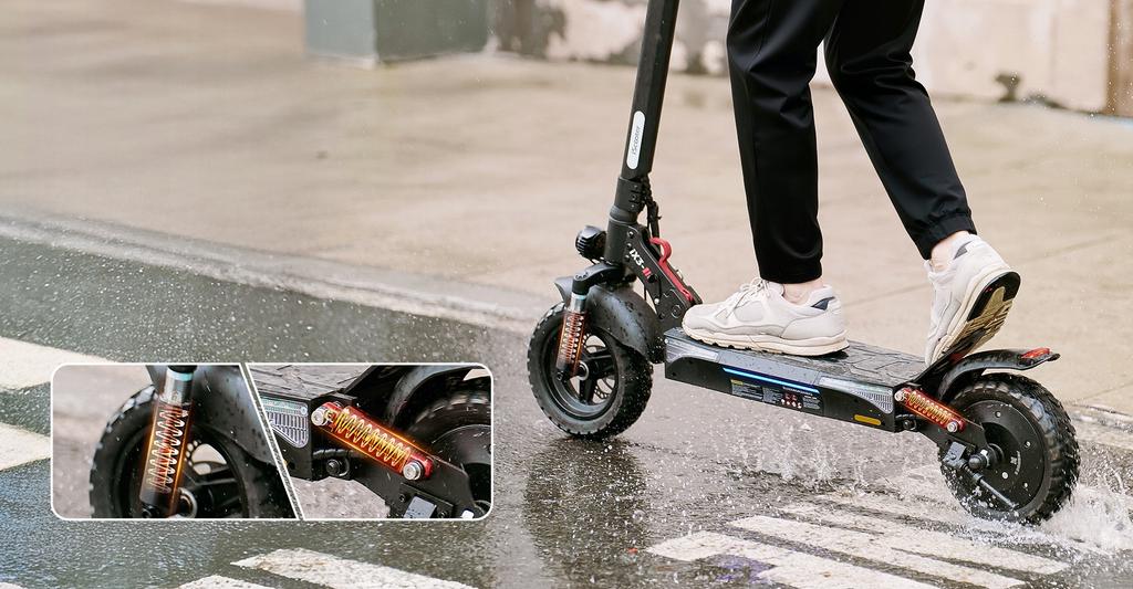 Electric Scooter Up To 120kg! iScooter iX3-DZ Electric Scooter, 30-40km, 800W, Foldable