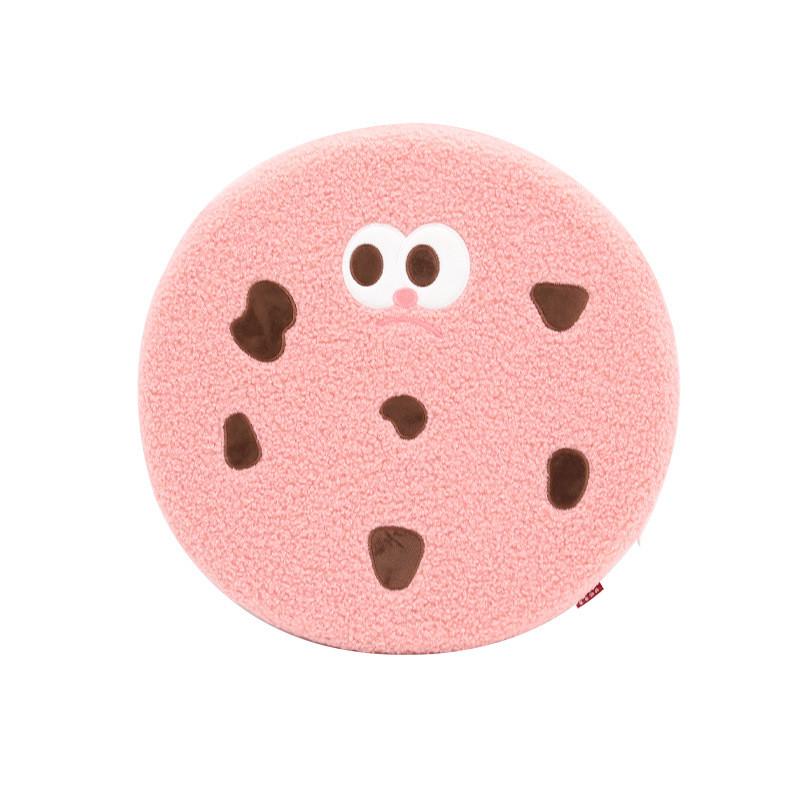 Cartoon Cookie Memory Foam Seat Cushion With Non Slip Base For Living Room And Office Comfort