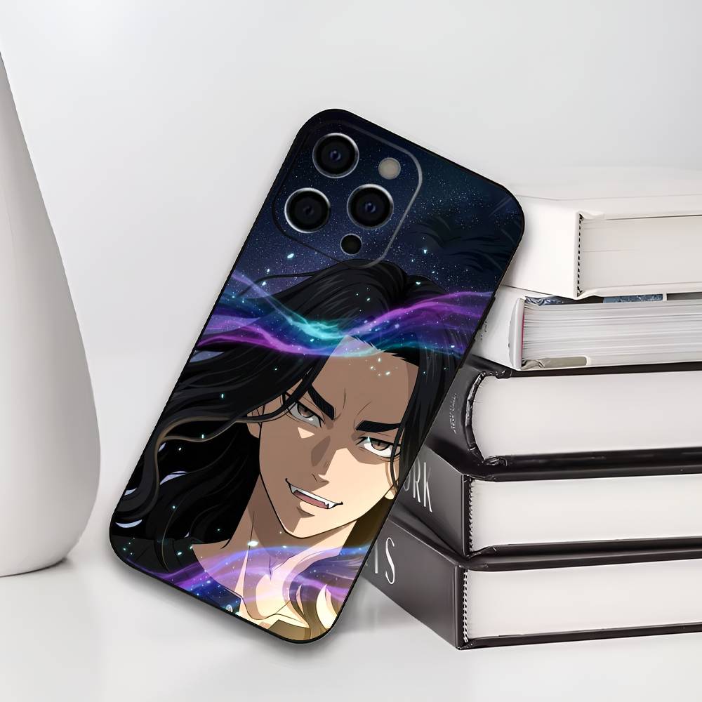 K-Keisuke B-Baji Phone Case For iPhone 17,16,15,14,13,12,11 Plus,Pro Max,XS,Soft Silicone Black Cover