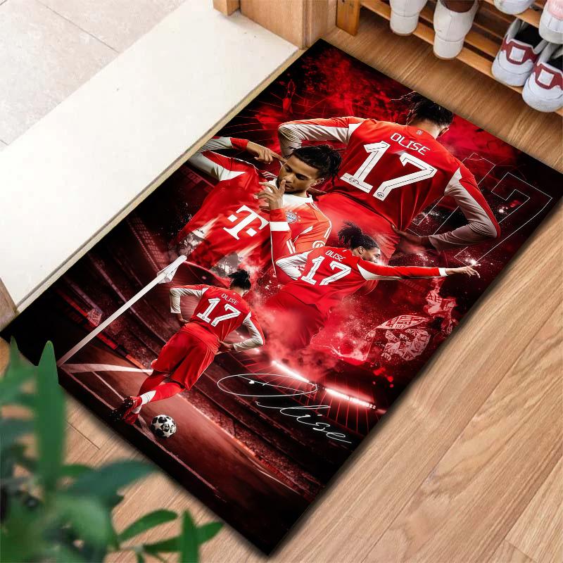 Bayern Munich Football Jersey Carpet Rug For Living Room Bedroom Home Sofa Decoration Kids Play Nonslip Floor Mat