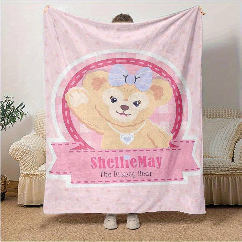 

1pc, ShellieMay (4) Home Decor Blanket: A Cozy Flannel Throw for Bedroom, Living Room, Travel, Camping, Car, Beach, Office Naps, Perfect Gift for Sofa 130x150cm