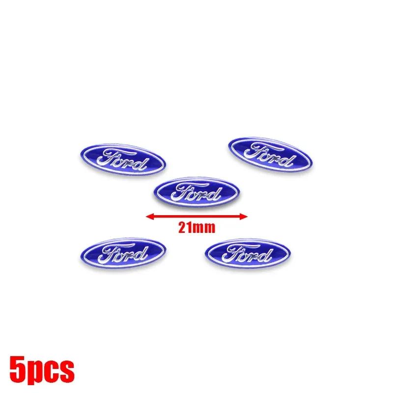Nuovo 2026 Adesivo per Auto Ford Nuovo 2025 Caldo 3D Alluminio Chiave Telecomando Auto Emblema Adesivi Per Ford Fiesta Ranger Fusion M