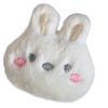 Cartoon Plush Rabbit Head Brooch Soft and Comfortable Clothes Badge for Kids Teens and Adults Fashion Backpack Accessory