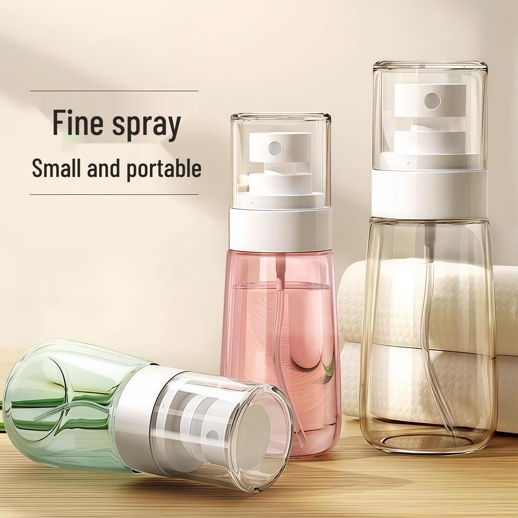 Portable Ultra-Fine Mist Spray Bottles for Toner and Alcohol - Refillable and Hydrating Travel Size