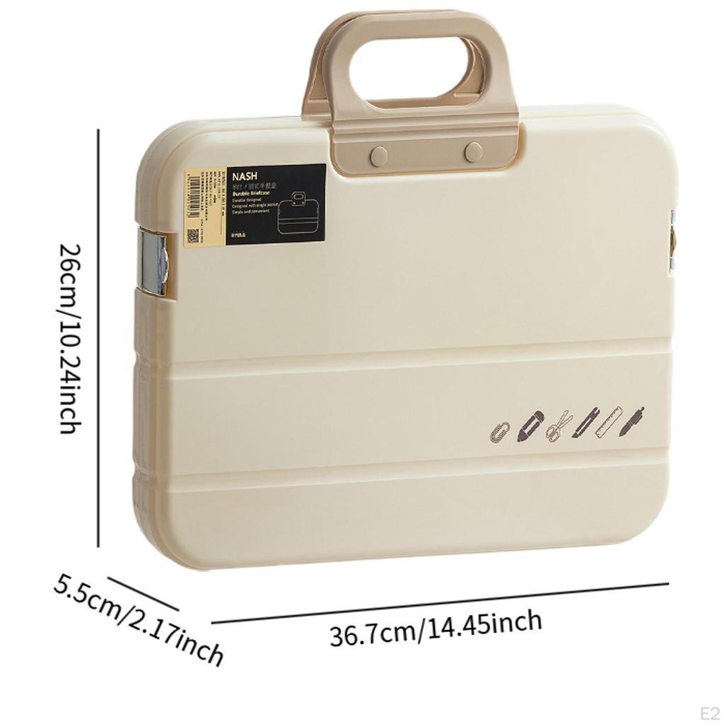 A4 File Storage Box for Office Use with Snaps Documents And Drawings