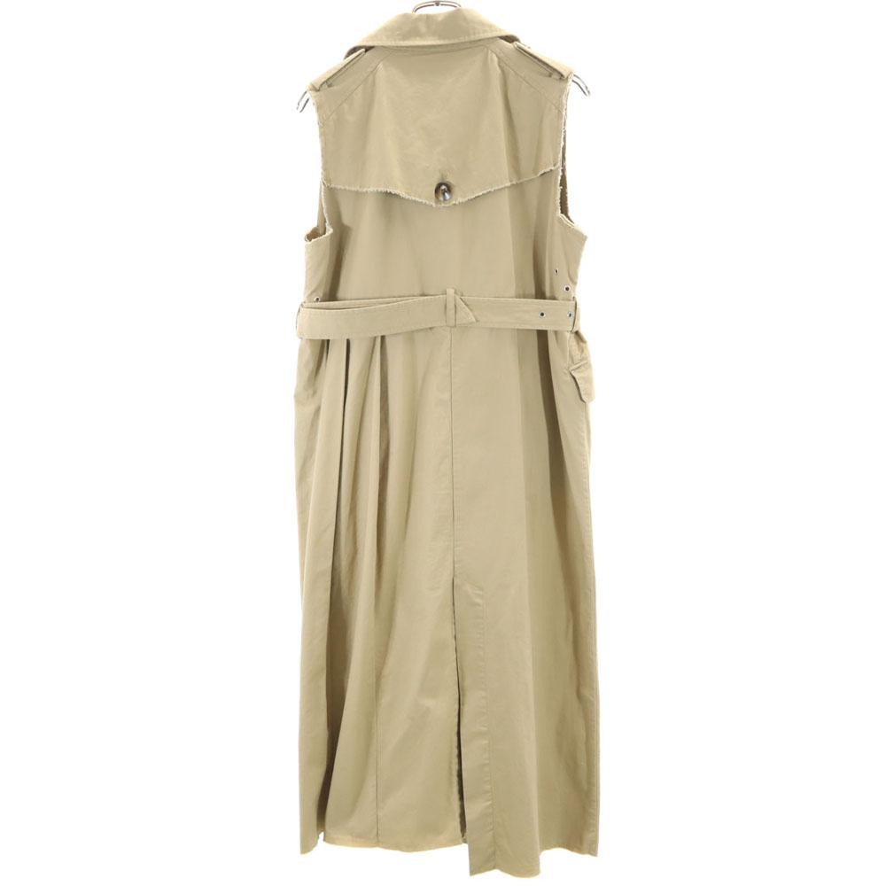 AMERI UNDRESSED No sleeve trench coat beige Women Used