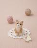 Hamanaka Felt Sachiko Susa Aclaine Dog Brown Tabby Kit, Design, & Cat, Cat, H441-512