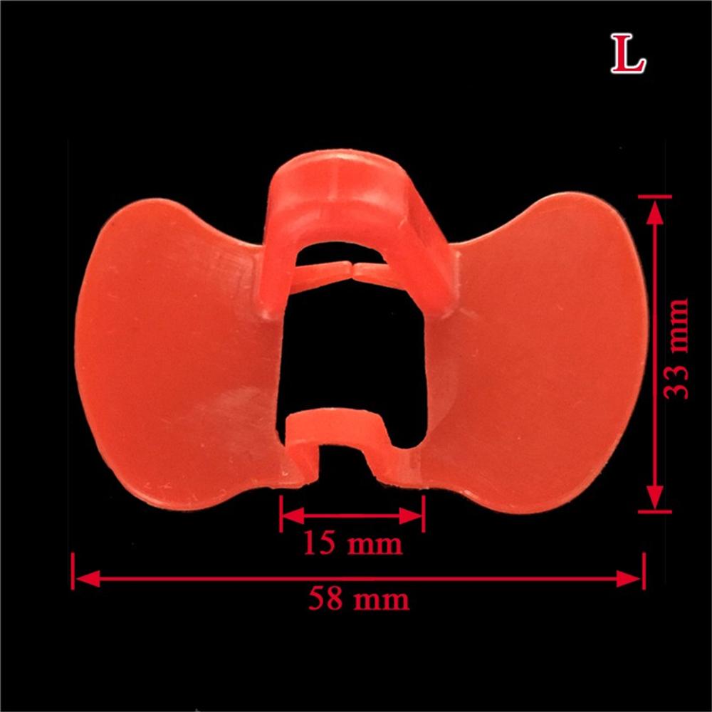 50 Pcs S/L/M Plastic No Bolt Chicken Glasses Chicken Pigeon Pheasant Anti-pecking Glasses Poultry Supplies