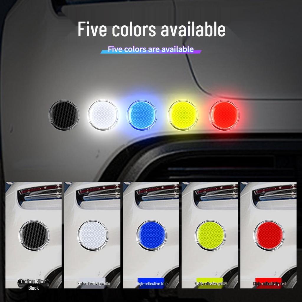 Reflektierender Warnschild-Aufkleber für Autos, Motorräder, Elektrofahrzeuge und Fahrräder