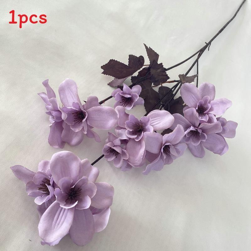 Realistic Purple Silk Wedding Flowers For Ceiling Decor Home Office Arrangement