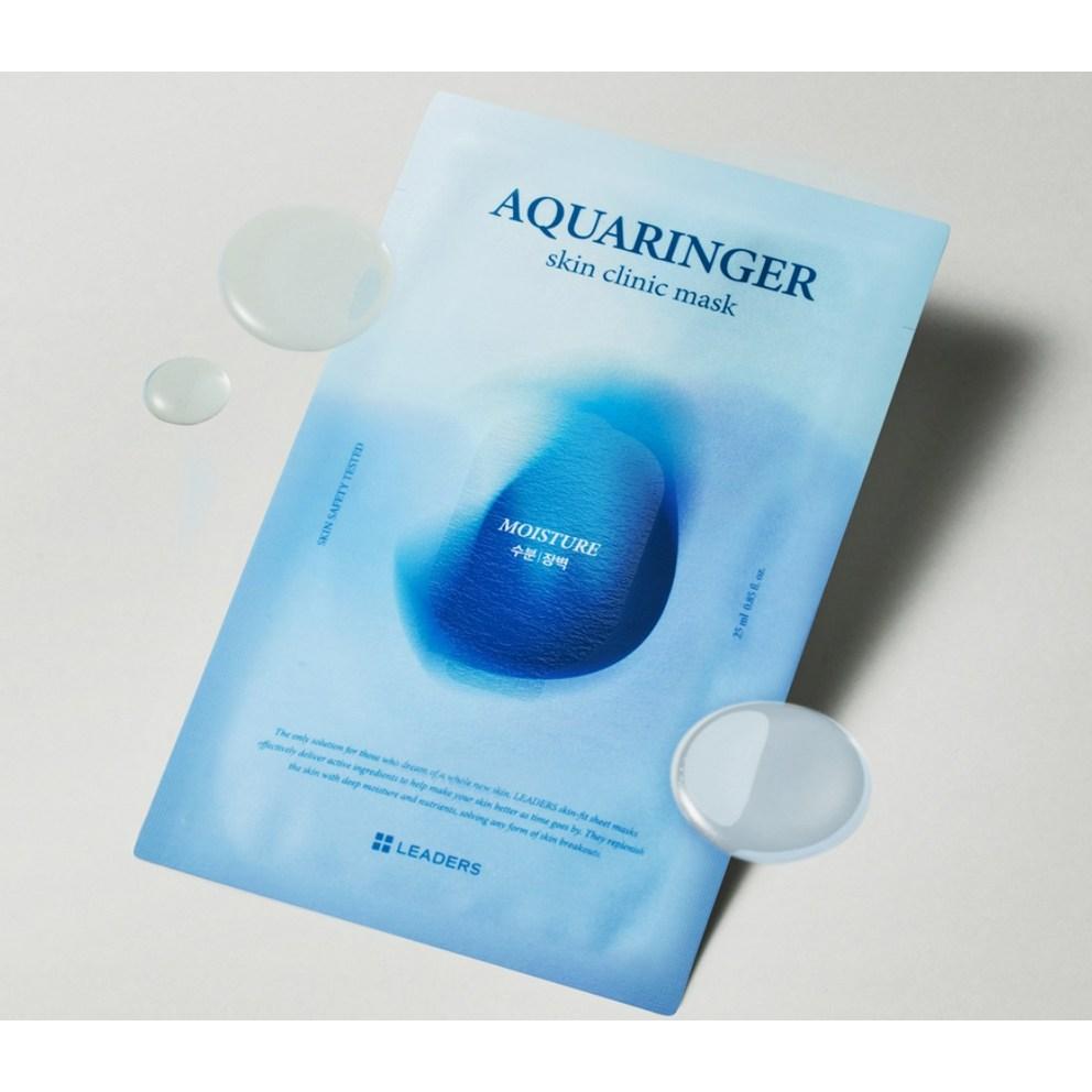 Leaders Aquaringer Skin Clinic Mask 25ml, 10 Sheets, 1 Pack