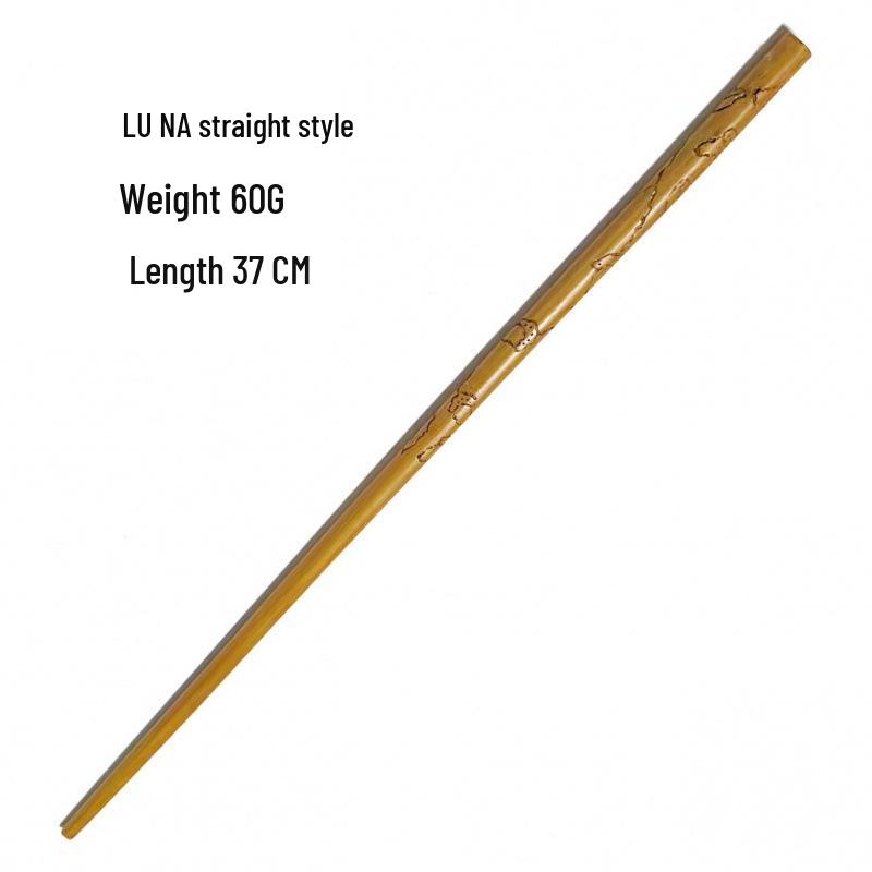 Harry & Hermione Premium Magic Wand Set - Finely Carved Metal Heart Core.