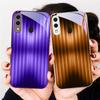 Brown Delicate Gradient For Samsung A20 30 22 23 24 25 26 31 32 A33 34 35 42 50 51 52 53 54 55 56 70 71 72 73 Glass Phone Case