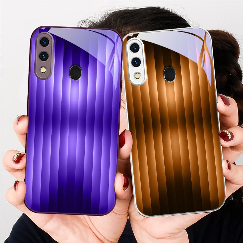 Brown Delicate Gradient For Samsung A20 30 22 23 24 25 26 31 32 A33 34 35 42 50 51 52 53 54 55 56 70 71 72 73 Glass Phone Case