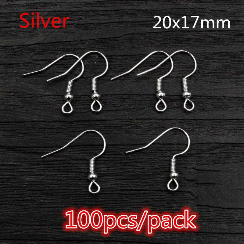 50-200pcs DIY Jewelry Making Accessories Findings Earring Hooks/Jump Rings/Lobster Clasps Craft Jewelry Findings