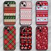 Anime Merry Christmas Art Phone Case Phone Case Soft Packaging Lightweight For iPhone17 16 15 14 13ProMax