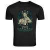Skeleton Accordion Musician Gothic Graphic T-Shirt