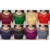 Pakistani Wedding Wear Round Neck Blouse Indian Women Ethnic Half Sleeves Choli