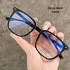 Retro Square Frame Color-Changing Glasses - Anti-Blue Light, Myopia-Friendly for Men and Women