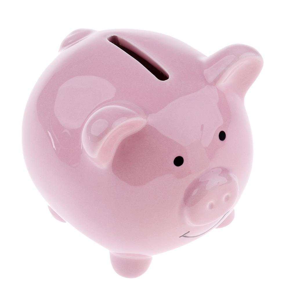 

Baby Ceramic Piggy Bank Coin Money Cash Collectible Saving Box Pig Kids Children Cute Piggy Bank Money Box Saving Cash Kids Toy