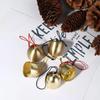 Clear Sound Brass Bells Bell Crafts Loud Thickened Christmas Door Bell Mini Metal Wind Chime Christmas Tree
