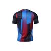 Nike FC Barcelona 21/22 Lässiges Atmungsaktives Fußball-T-Shirt Herren Oberteile Schwarz CW4874-452