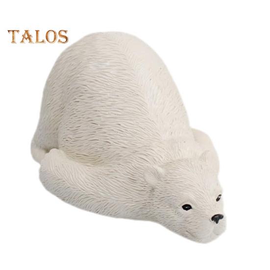 

1/2 шт., крышка болта для унитаза в виде белого медведя, смоляная фигурка животного в виде белого медведя, водонепроницаемая напольная крышка для унитаза, декоративная крышка для украшения ванной комнаты в доме, отеле 1pc