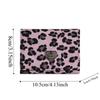 Coin Pouch Portable Leopard Print Wallet Multiple Card Texture Short Square Purse Korean Style Classic PU Card Bag Girls
