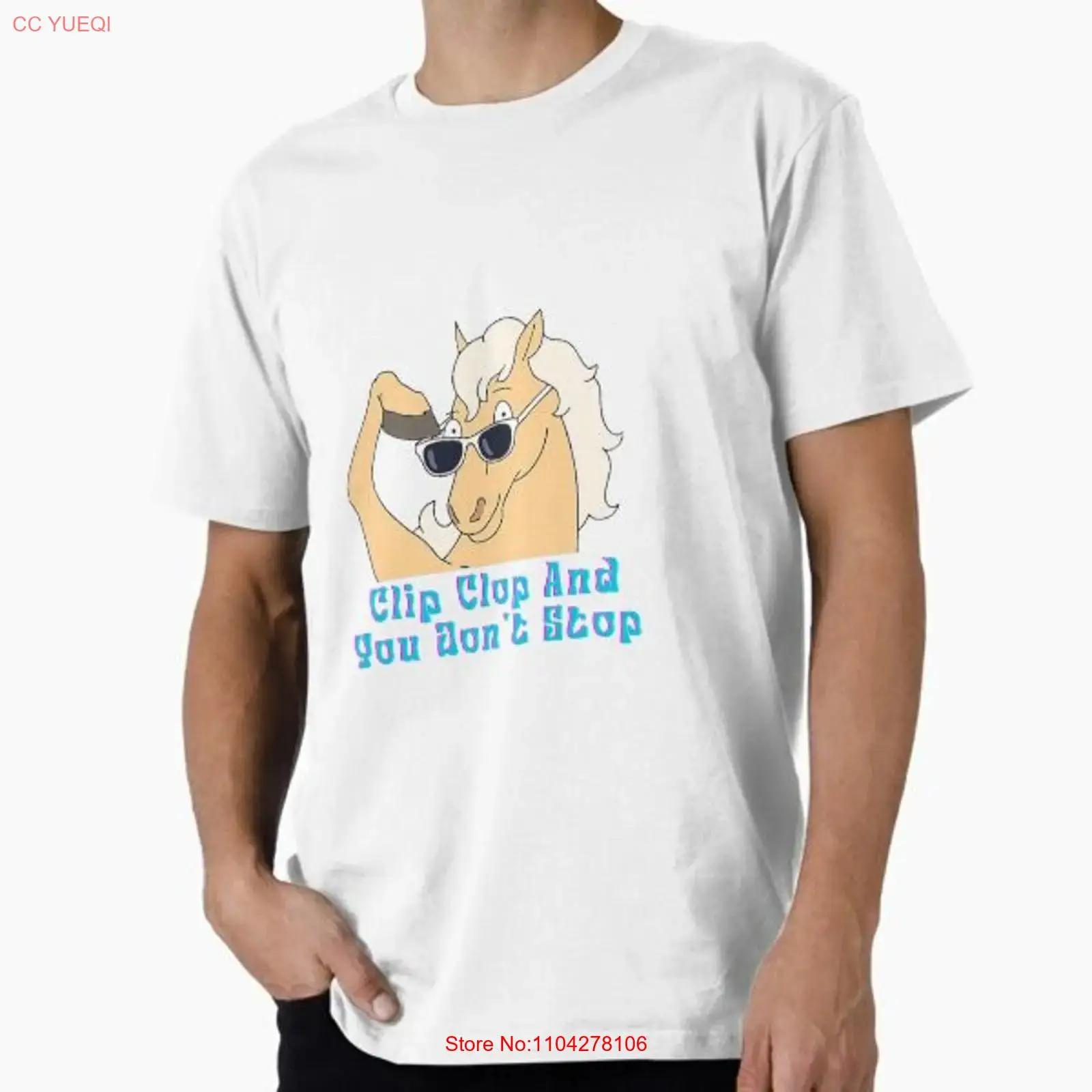 

Clip Clop And You Don t Stop Premiu Made in USA Mens T Shirt S to 5XL vintage Washed Top For Everyday Wear fashion Unisex 5XL різнокольоровий