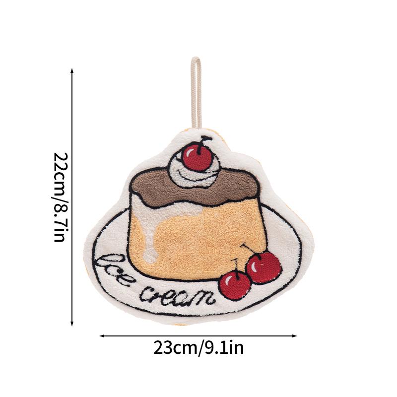 Kitchen Towels Kawaii Hand Towel Cute Handkerchief Dinning Table Serviettes Cleaning Cloth for Kitchen Towel for Hand Bath Towel