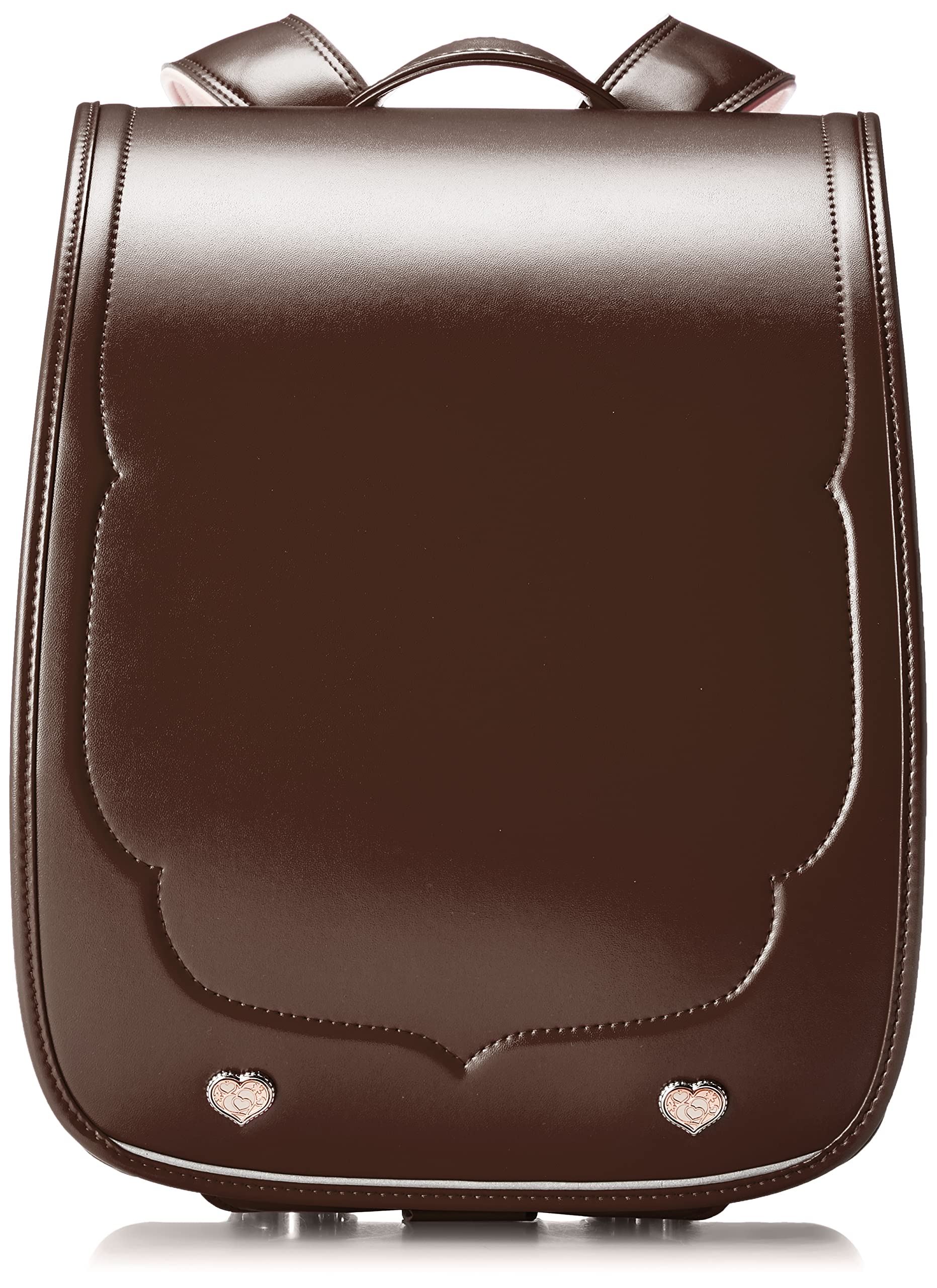 

SEIBAN Angel Wings Lovepi Petit Heart School Bag Milky Brown Girls 2020 Model LV20PT-3330