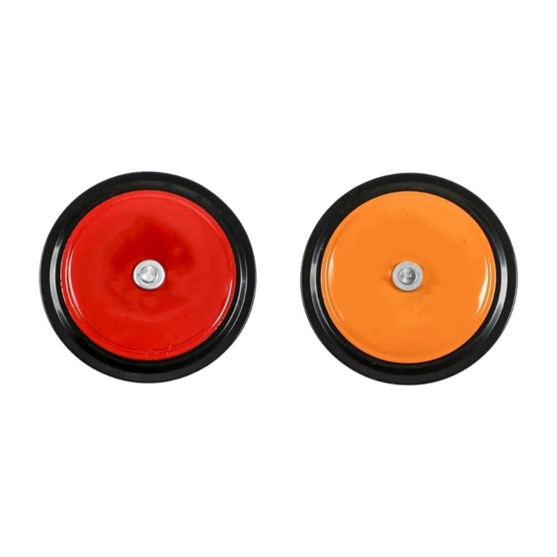 

Universal 12V 24V Motorcycle Horn Double Voltage Strong Disk Type Designs Electric Horn Simple Installs for Most Bikes 1