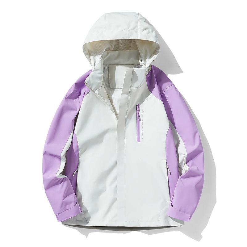 Spring and Autumn New Style Jacket Women's Single Layer Thin Sports Outdoor Mountaineering Wear Camouflage Windbreaker Jacket