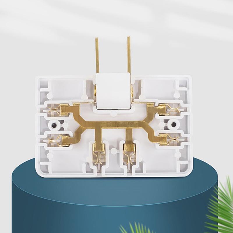 Döndürülebilir Soket Dönüştürücü 180 Derece Çoklu Fiş İnce Kablosuz Çıkış Adaptörü