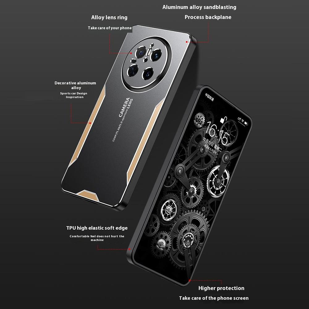 For Huawei Mate 70 Phone Case Aluminium Alloy TPU PC Back Cover