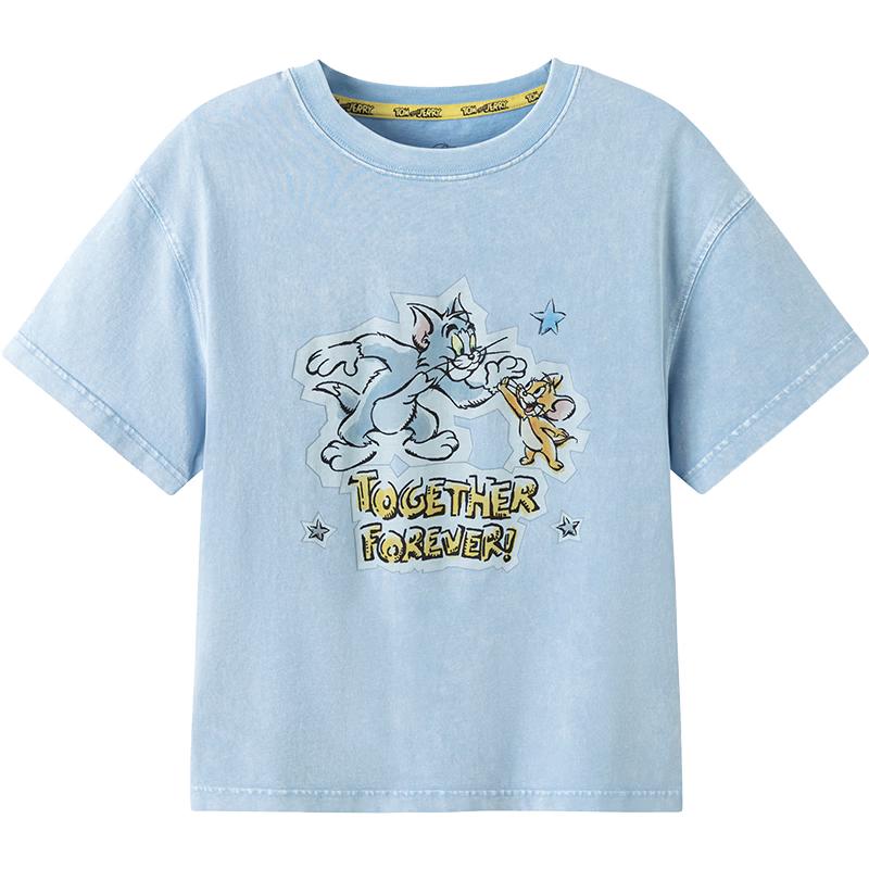 

Balabala Boy s Tom & Jerry Short-Sleeve T-Shirt 130