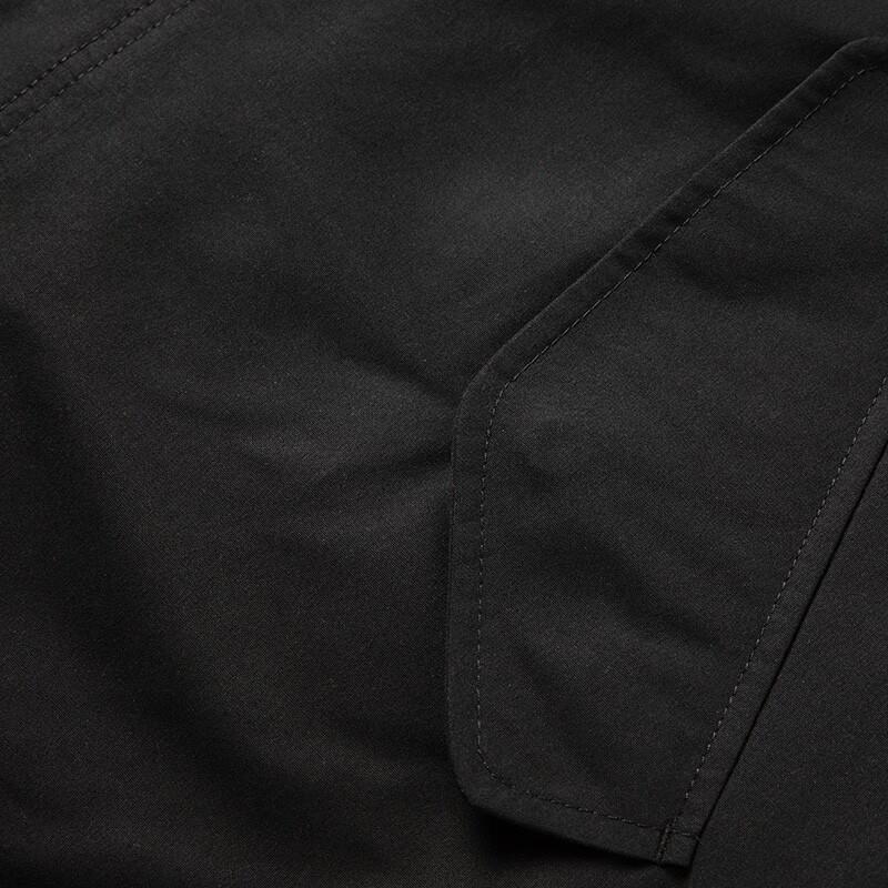 Timberland Solid Color Outdoor Detachable Cotton Lining Windproof Breathable 3-In-1 Jacket Men Jacket Black A2HGJ-001
