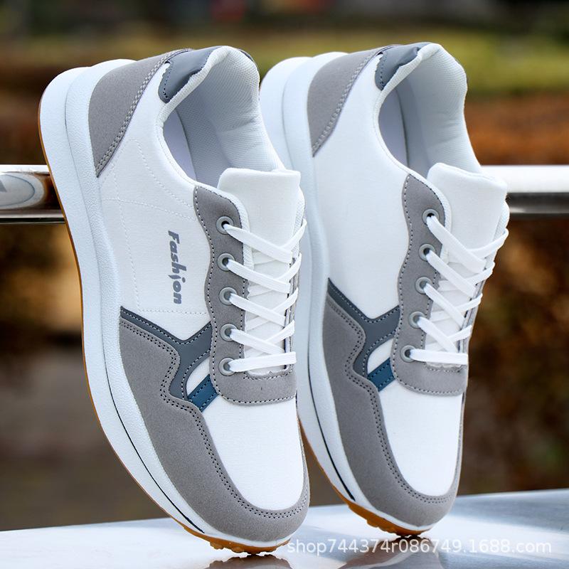 

Canvas shoes spring and autumn new durable casual shoes non-slip soft sole lace-up breathable and comfortable 38