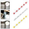 , Shelf Clips, Supermarket Strips, Sales Hanging Strips with 6 Clips. Made of Material for