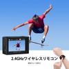 Dragon Touch Action Camera 4K30FPS 20MP Underwater Camera 30m Waterproof Lens Video Action Cam Batteries Image Stabilization 4x Zoom Remote Control
