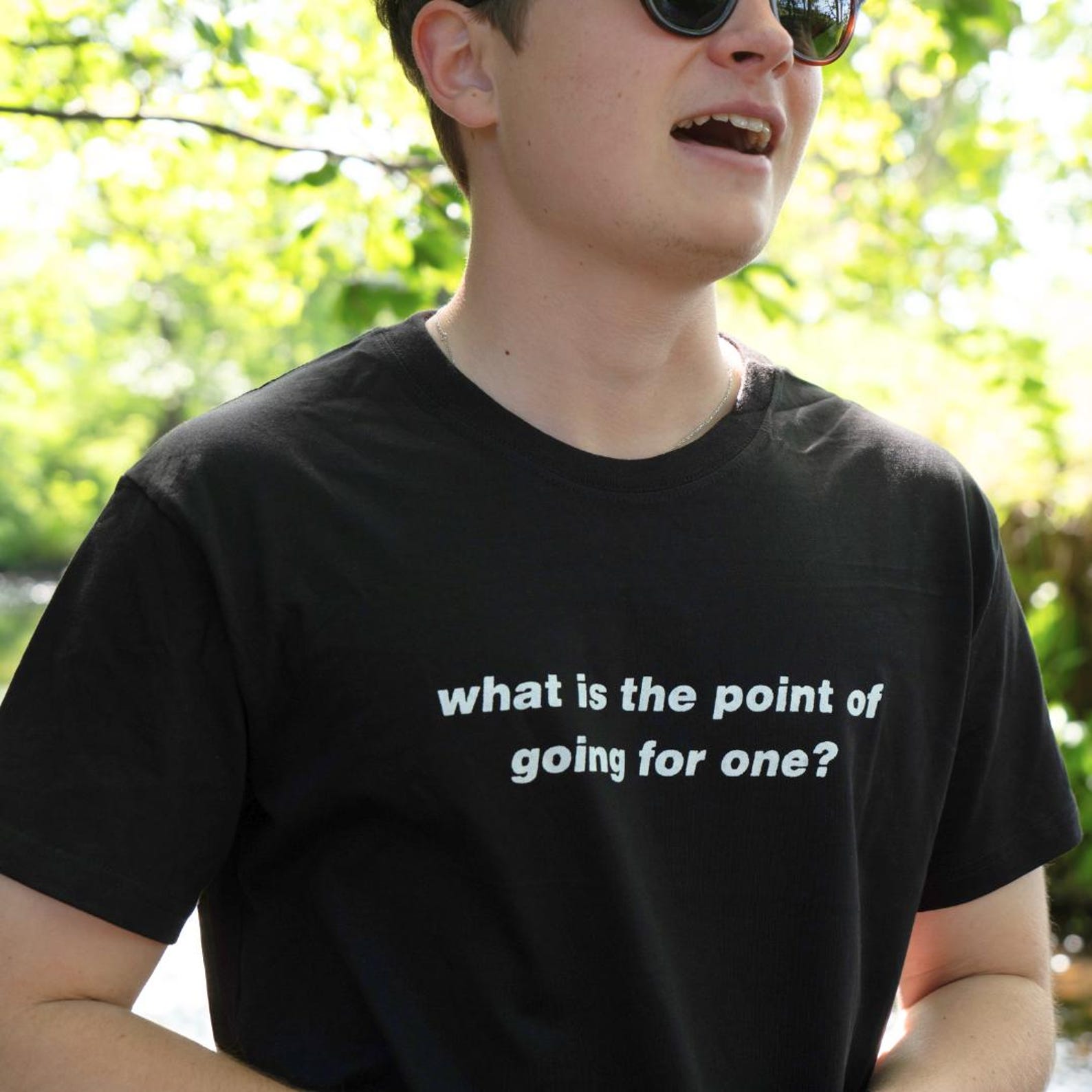 Britpop Quote T-Shirt – Hand Screen Printed Ringspun Cotton Tee 3XL