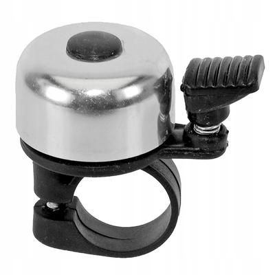 Mini Aluminum Bicycle Bell Loud Silver