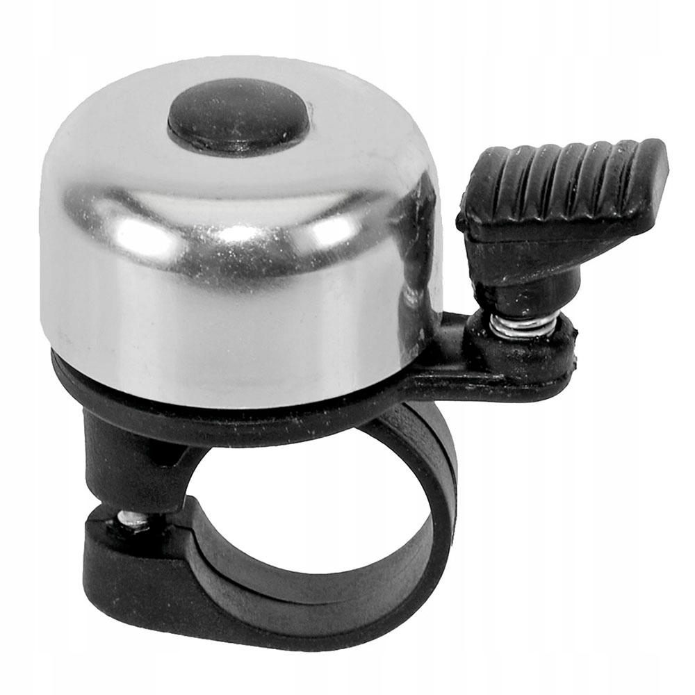 Mini Aluminum Bicycle Bell Loud Silver