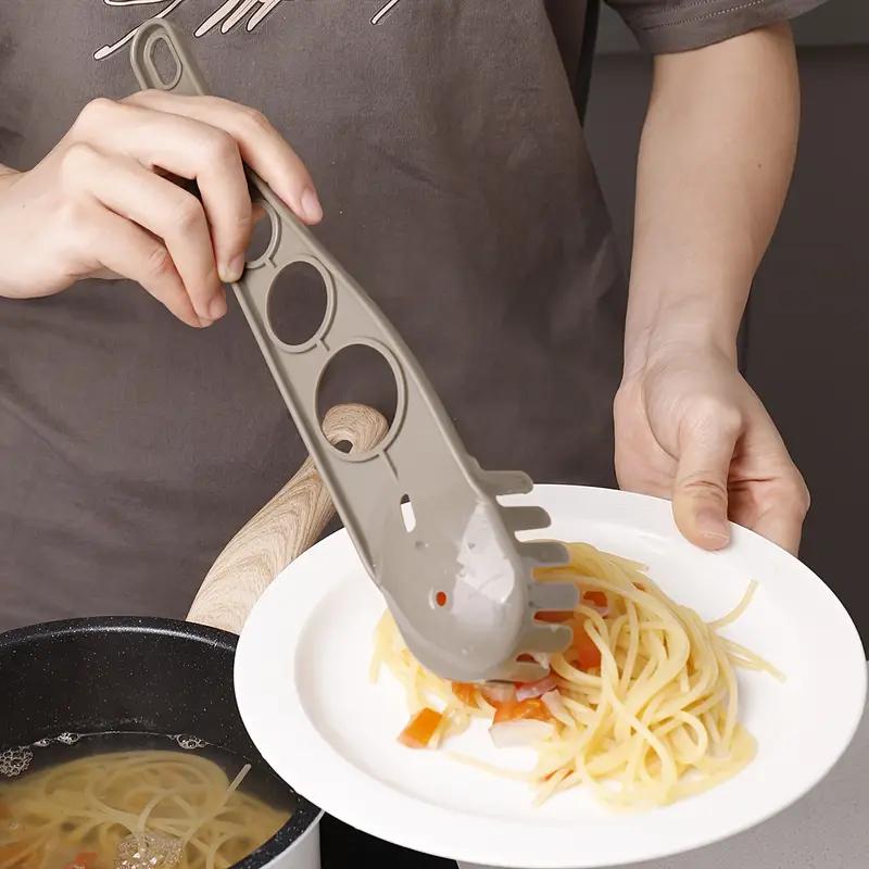 Practical Pasta Noodle Spoon Pasta Scoop Colander Noodle and Egg Spaghetti Ladle Slot Spoon Nylon Colander Kitchen Gadget