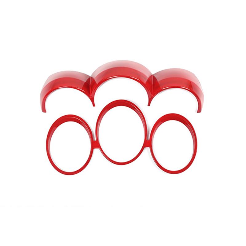 TESIN Car Decoration Sticker Accessories For Dodge Nitro 2007-2012 Dashboard Decorative Frame Cover For Dodge Nitro