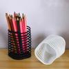 Multipurpose Desktop Pen Cup Metal Spring Pen Organiser Stand with Anti Slip Base For Pens Pencil Marker Paint Brush