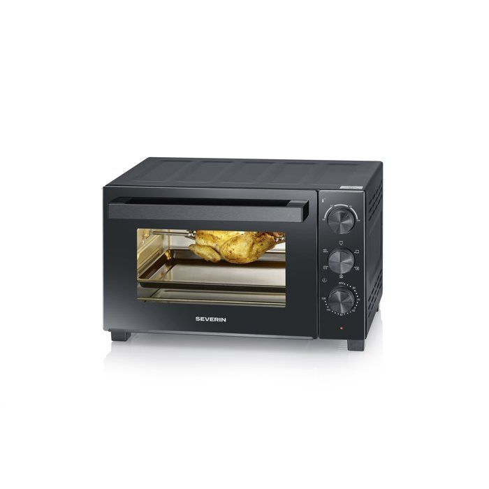 Electric Mini Oven - SEVERIN - TO 2075 - Convection - 1500 W - 30 L - Black