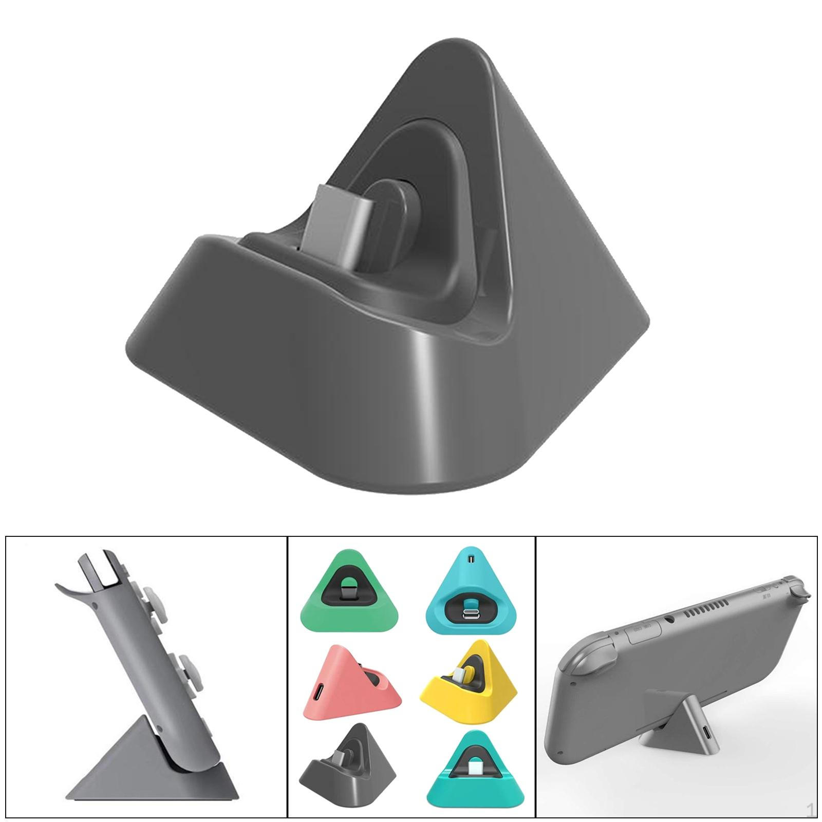 

Зарядная док-станция, совместимая с Switch Lite, подставка, мини-портативная док-станция, простая в использовании серый