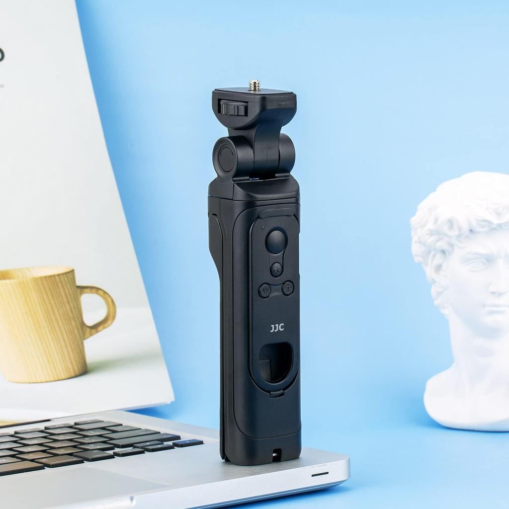 JJC Wireless Shooting Compatible with Canon Wireless Lightweight Selfie Mini Video VLOG Tripod for Canon PowerShot EOS R50 R6 Mark M6 Mark Rebel Mark