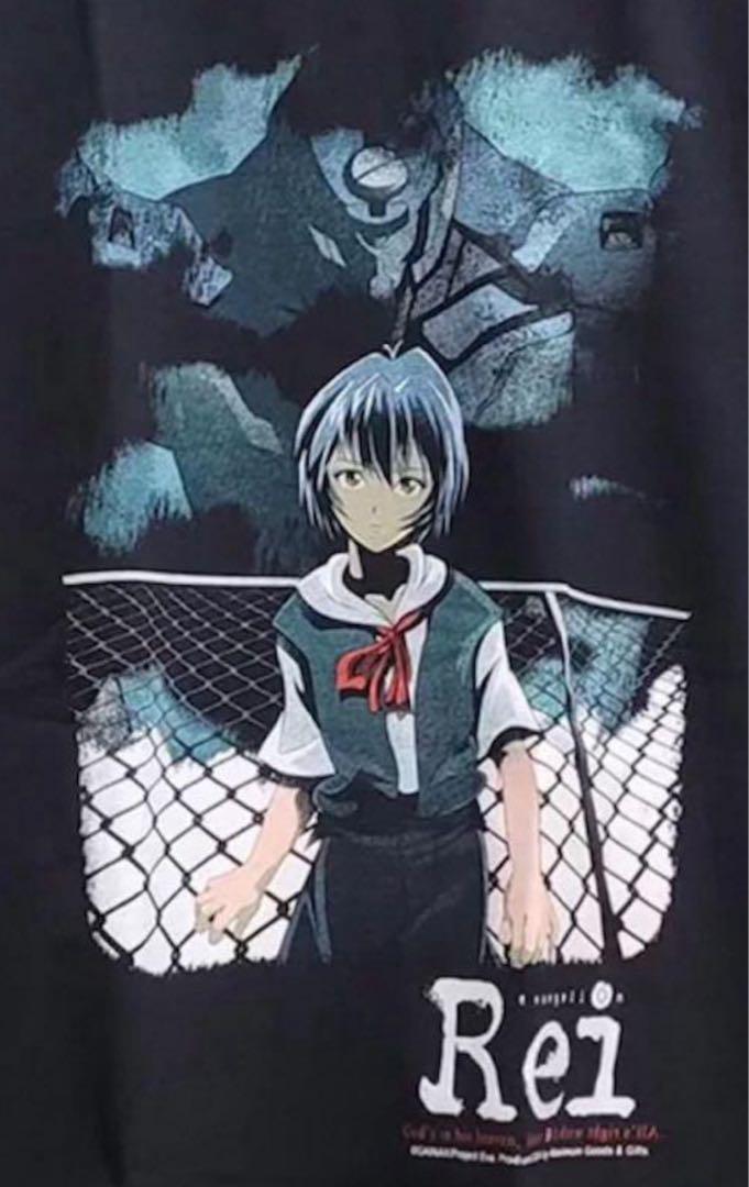 

[USED] Hard to find Evangelion Lain Ayanami Rei anime T-shirt XL